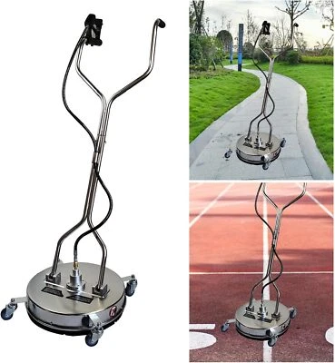 NISORPA Flächenreiniger für Hochdruckreiniger 20" Zoll Bodenreiniger 52cm Arbeitsbreite