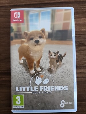 Little Friends: Dogs Cats (Nintendo Switch) Authentic Rare US SELLER 