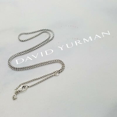 David Yurman 925 Sterling Silver 1.8 mm 
