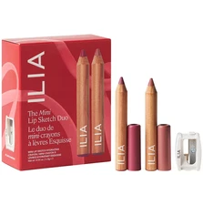 ILIA Mini Lip Sketch Duo - Hot Sale! Lipstick & Lip Liner Set