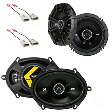 Fit Ford Escort/ZX2 1997-2004 Factory Speaker Upgrade Kicker DSC65 DSC68 Package