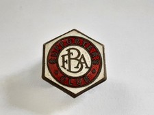 BFA BADGE BIDEFORD FOOTBALL ASSOCIATION SUPPORTERS CLUB ENAMEL BUTTONHOLE  BADGE