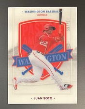 2021 Panini Chronicles America's Pastime Red /75 Juan Soto #24