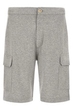BRUNELLO CUCINELLI Gray Cargo Shorts New  Authentic