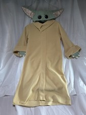 Toddler Star Wars Baby Yoda GROGU Mandalorian Costume Size Sm age 3-4y Halloween