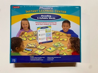 Lakeshore Phonics Instant Learning Center: Decoding 2-Syllable Words (PP622)