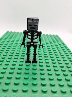 Lego Minecraft Figur Skelett Wither, min025 schwarz 21266