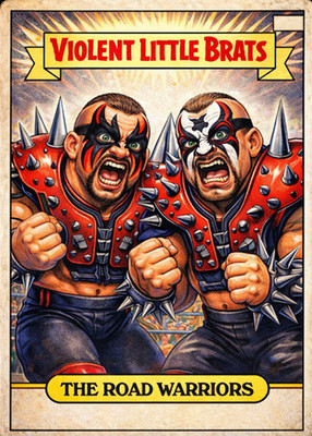 ROAD WARRIORS VIOLENT LITTLE BRATS## BUY 5 GET 1 FREE ## or 30% OFF 12 OR MORE