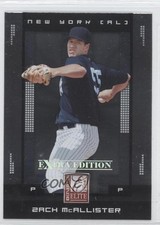2008 Donruss Elite Extra Edition Zach McAllister #98 4k8