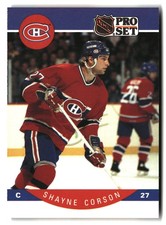 1990-91 Pro Set #148 Shayne Corson