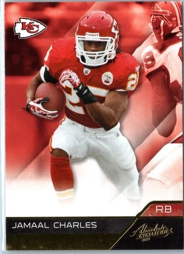 2011 Panini Absolute Memorabilia #50 Jamaal Charles Kansas City Chiefs HOF