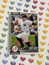 2026 Topps Series 1 Ben Rice #133 New York Yankees (Z)