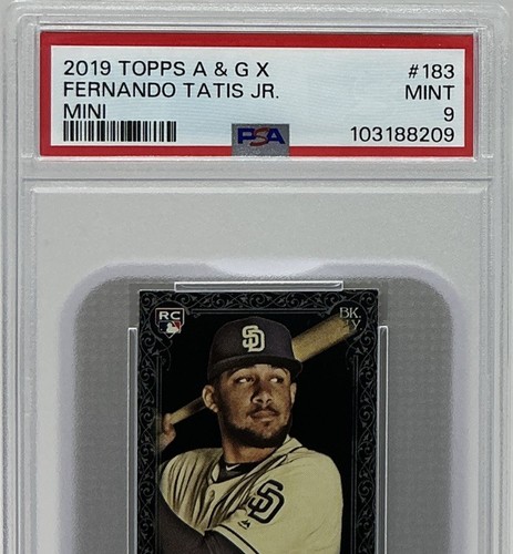 Fernando Tatis Jr. Rookie PSA 9 - 2019 Topps Allen & Ginter X Mini - Padres - Picture 2 of 6