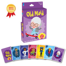 University Games Old Maid Card Game - Jumbo Size, One Size