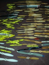 Big Lot Of Rc Airplane Propellers
