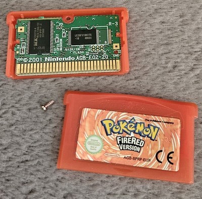 Pokemon Feuerrote Version Nintendo Gameboy Advance Original UK PAL 