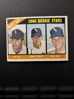 1966 Topps White Sox Rookie Stars #529 Elia Higgins Voss High Number VG-EX