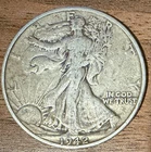 1942 P WALKING LIBERTY HALF DOLLAR 90% Silver Good Detail And Toning