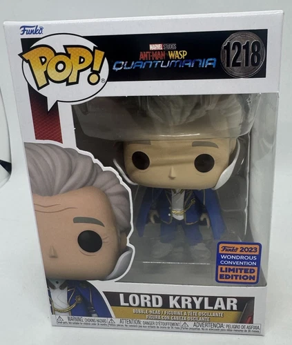 Funko Pop! Ant-Man And Wasp- LORD KRYLAR #1218- WonderCon 2023 Official Sticker