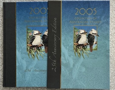 Australia Collection of 2005 Australian Stamps Year Book Album (with Stamps)