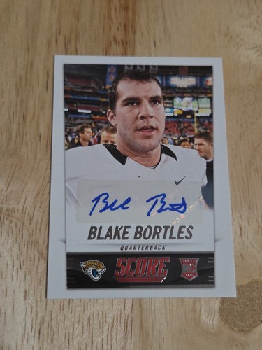 Blake Bortles [Autograph] #340 2014 Panini Score card