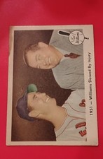 1959 Fleer Ted Williams - Ted Williams, Tom Yawkey #42 (RC)