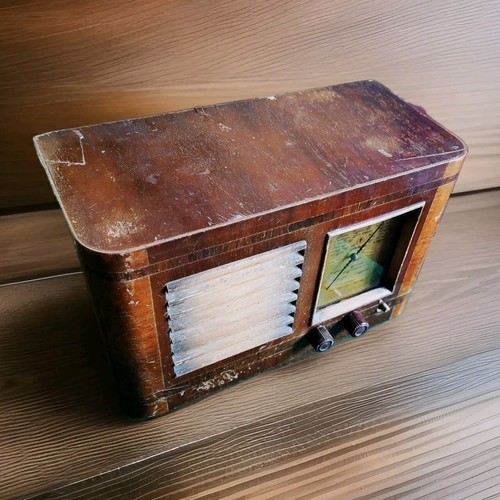 Pilot 'Little Maestro' Compact Vintage Valve Radio Wireless 1937 - Picture 23 of 24
