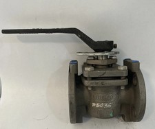 Durco G411-A-G 1&rdquo; Class 150 Flanged Ball Valve CF8M SS Plug Style Valve