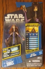 Hasbro Star Wars The Clone Wars Jar Jar Binks CW65 New Action Figure 2011