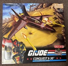 2008 HASBRO GI JOE 25TH ANNIVERSARY CONQUEST X-30 WITH PYTHON PATROL VIPER BNIB