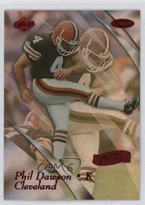 1999 Collector's Edge Masters Holo Silver 1055/3500 Phil Dawson #48 0v0
