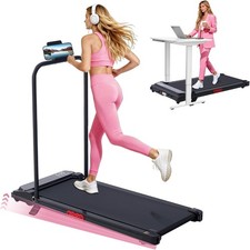 Walking Pad with Incline and Handle Bar, 2026 Upgrade Electric Small Walking Pad