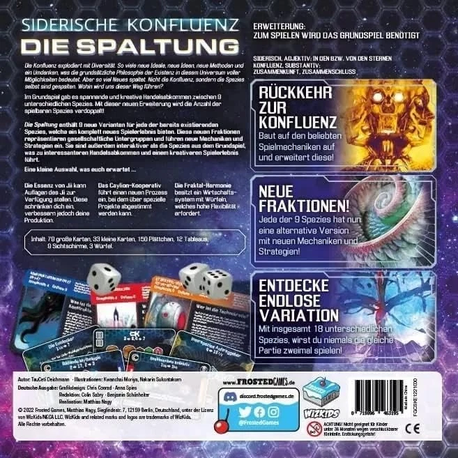 Siderische Konfluenz - Die Spaltung (Erweiterung) - deutsch - Bild 2 von 2