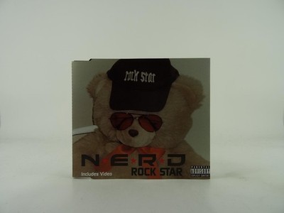 N*E*R*D ROCK STAR (B72) 4 Track CD Single including Picture Sleeve VIRGIN