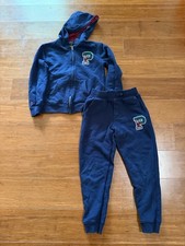 Polo Ralph Lauren Boys Size 7 Hoodie Sweatpants Set Navy