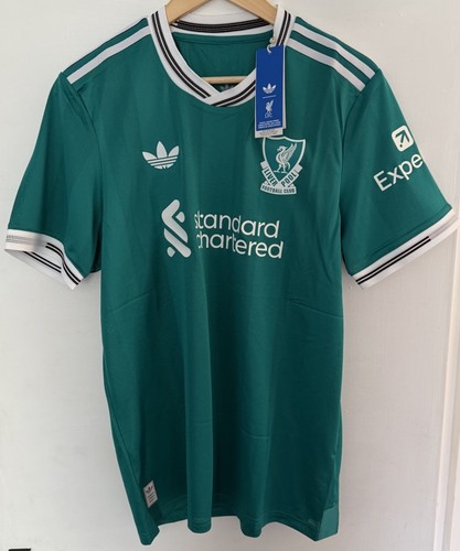 Adidas Liverpool FC 2025/26 Third Shirt Jersey Sea Green JV6427 Size L BNWT