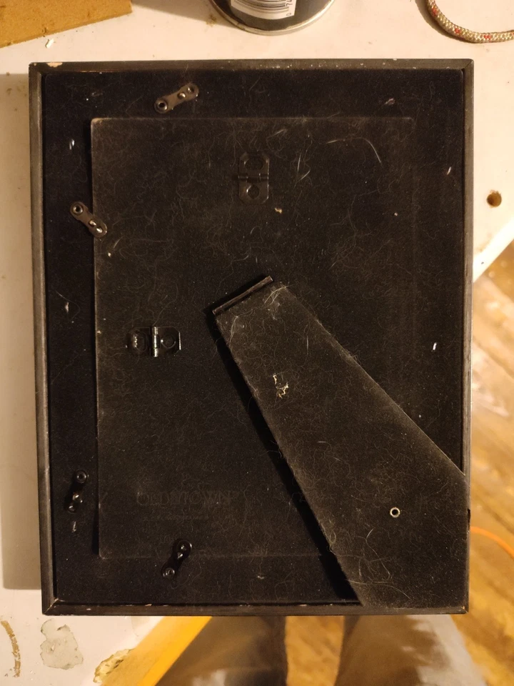 OLD TOWN Classic Two-Tone Brown Doubled Matted Tabletop Picture Frame 5” X 7” - Image 2 of 2