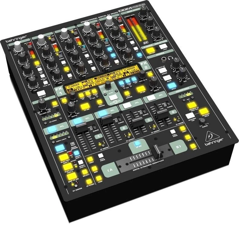 BEHRINGER DDM4000 4-Kanal Analog-Digital-DJ-Mixer Japan Schwarz DDM 4000... - Bild 4 von 4