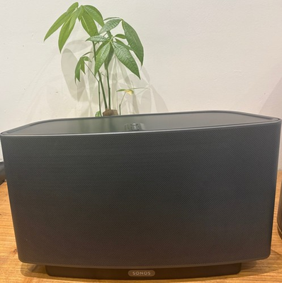 #ad Sonos Play:5 Gen 1 Wireless Speaker Black Parts Repair Powers On Read $69.99