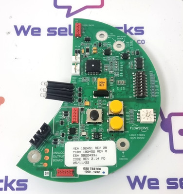 FLOWSERVE LOGIX 1200IQ Output Board MEA192451 PCBA192452 191641.R5