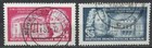 1953 Germania EST DDR 200° della morte di famosi architetti tedeschi Usati SET