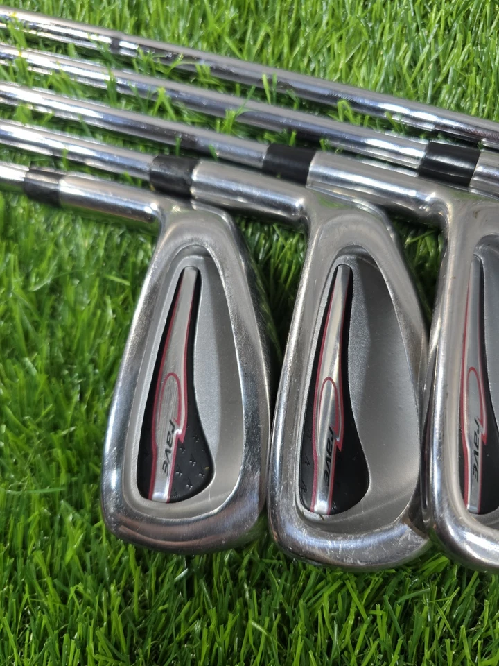 Affinity Crave Iron Set 6-PW Irons LH Steel Shaft Reg Flex Starter Set Golf Club - Image 2 of 4