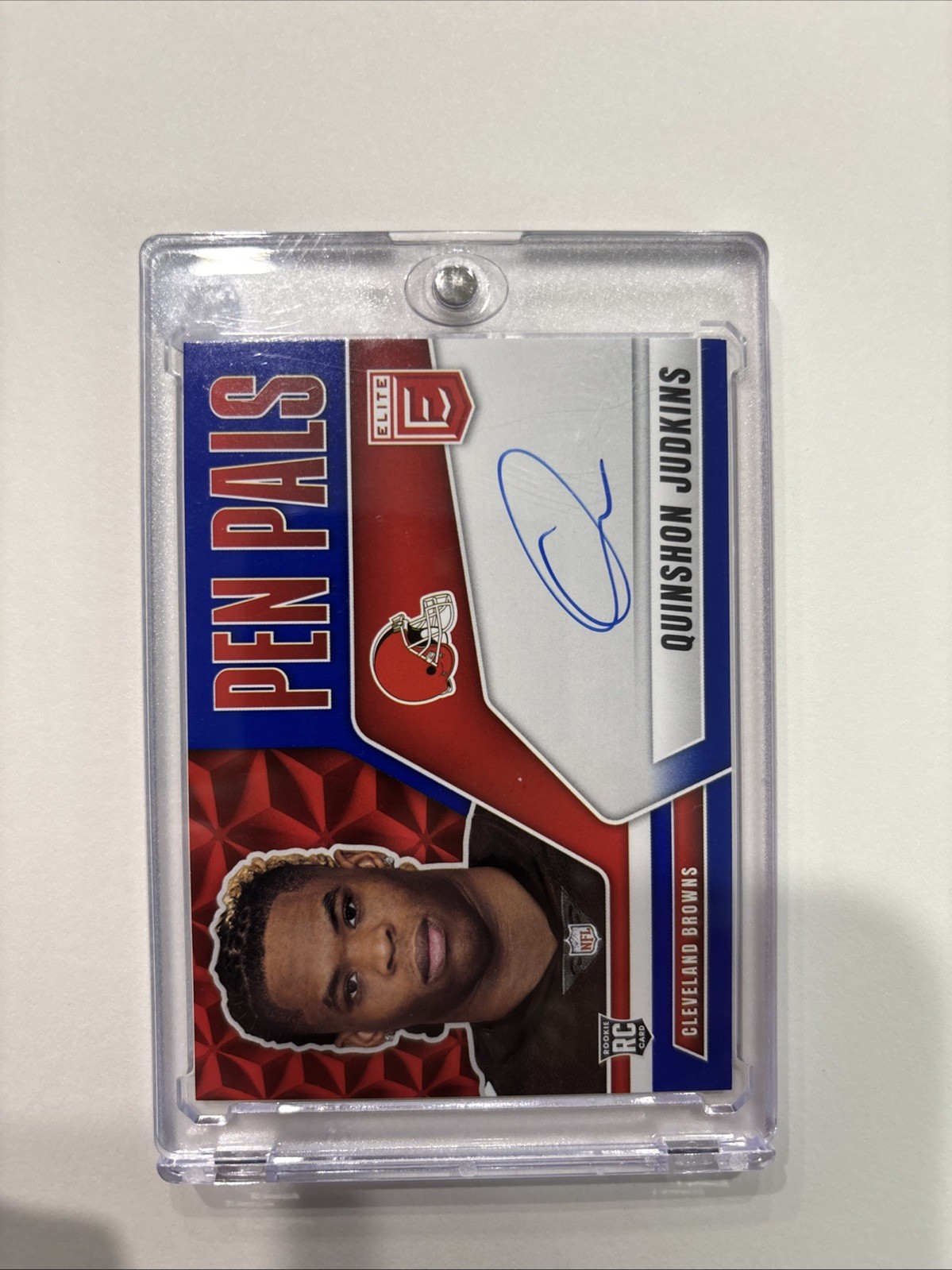 2025 Panini Donruss Elite Pen Pals Quinshon Judkins
