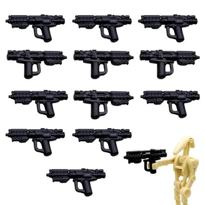 12x E-5 Droiden Blaster Waffen passend für LEGO  Star Wars Kampfdroiden Figuren