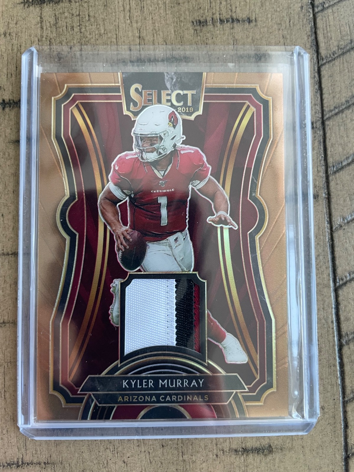 Kyler Murray Panini Select Rookie Swatches Prizm Relics #RS1 Base
