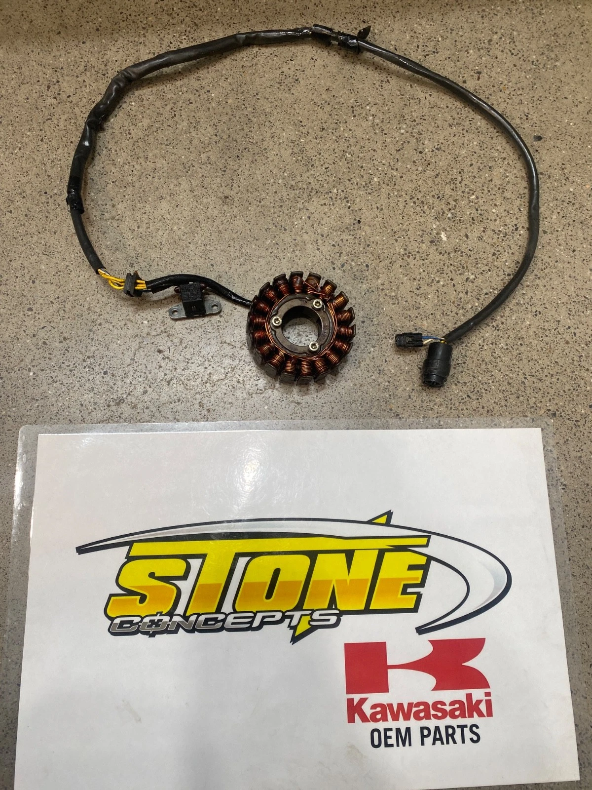 2008-2014 Kawasaki KFX450R KFX 450R OEM STATOR GENERATOR ASSEMBLY