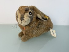 Steiff animal 077661 field hare mutt 40 cm. Excellent Condition