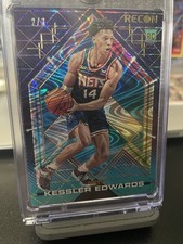2021-22 Panini Recon Rookie Swirl Parallel Kessler Edwards Nets #239 /3 RC Rare