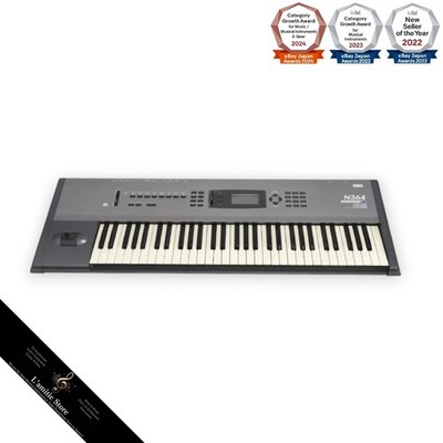 KORG N364 Music Workstation 61-Key Keyboard Synthesizer w/ Gig Bag