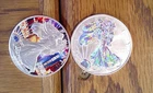 Lot of 2 American 1 oz. .999 Silver Eagles (021)